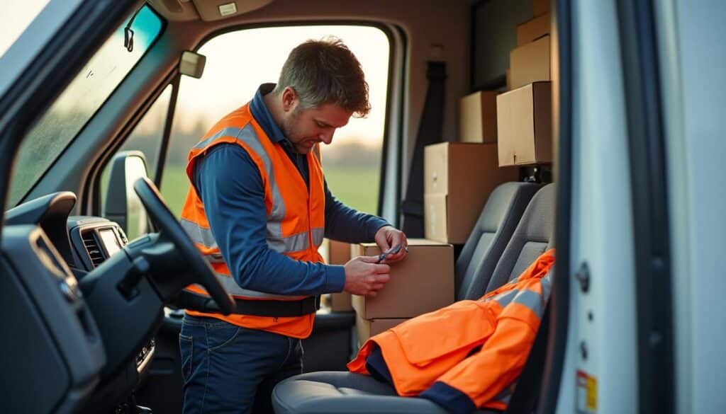 Les règles de sécurité à connaître lors du convoyage en véhicule utilitaire pour un déménagement