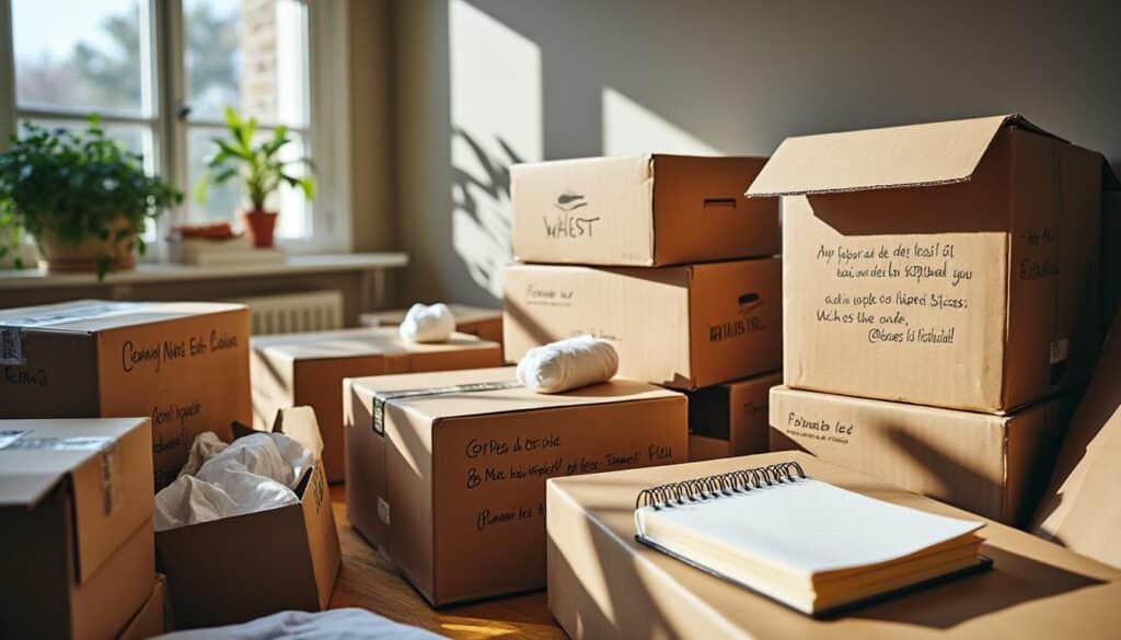 Nos conseils d'organisation pour un déménagement local avec vos cartons