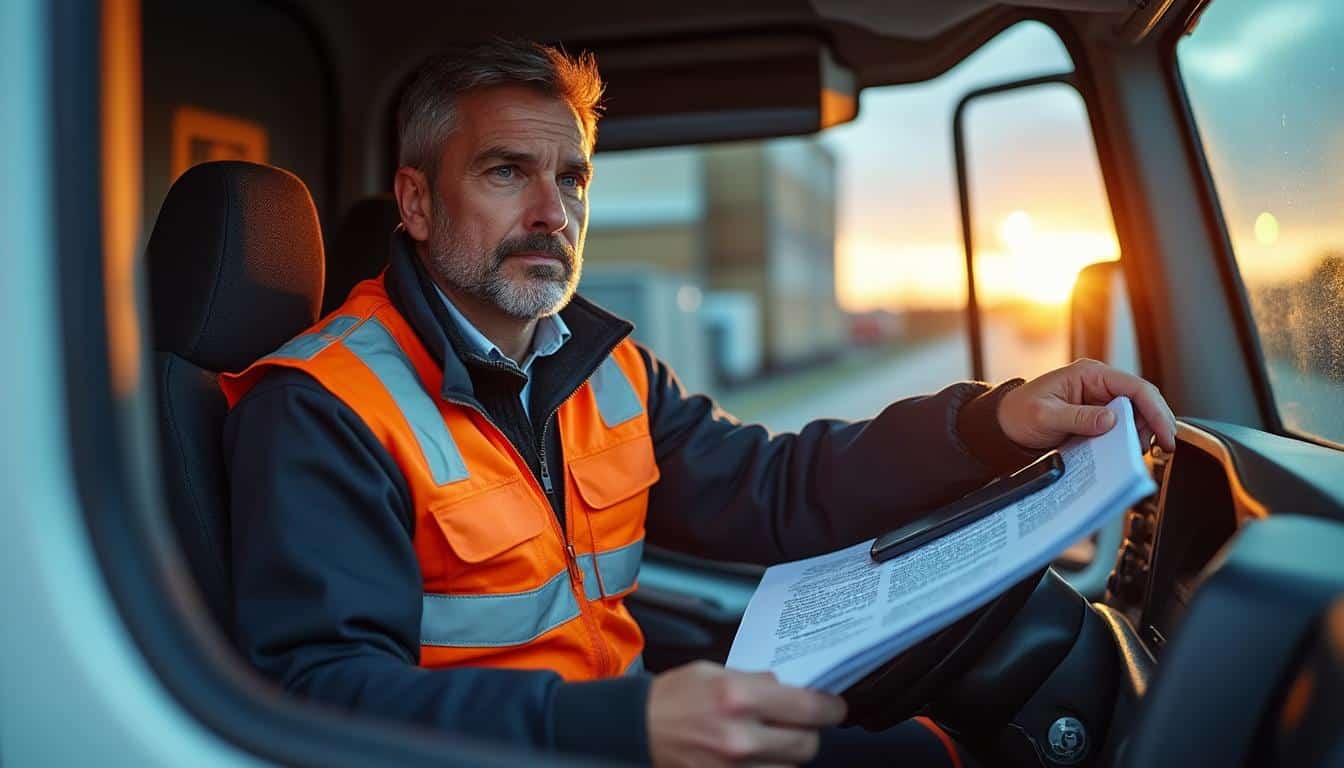 Illustration: Comprendre le cadre légal et l’univers professionnel des livreurs dans le transport routier