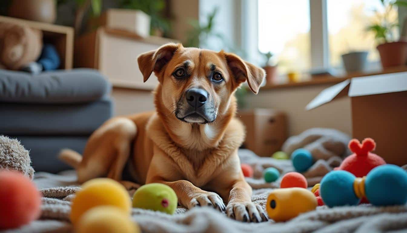 Illustration: Comment le changement de domicile impacte le bien-être du chien