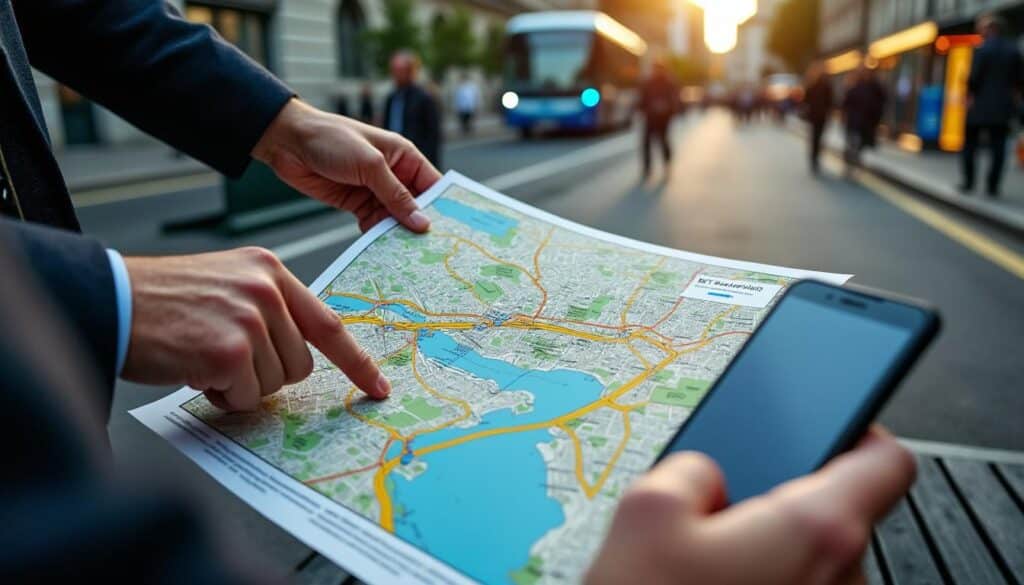 Gestion des directions et itinéraires dans le transport urbain