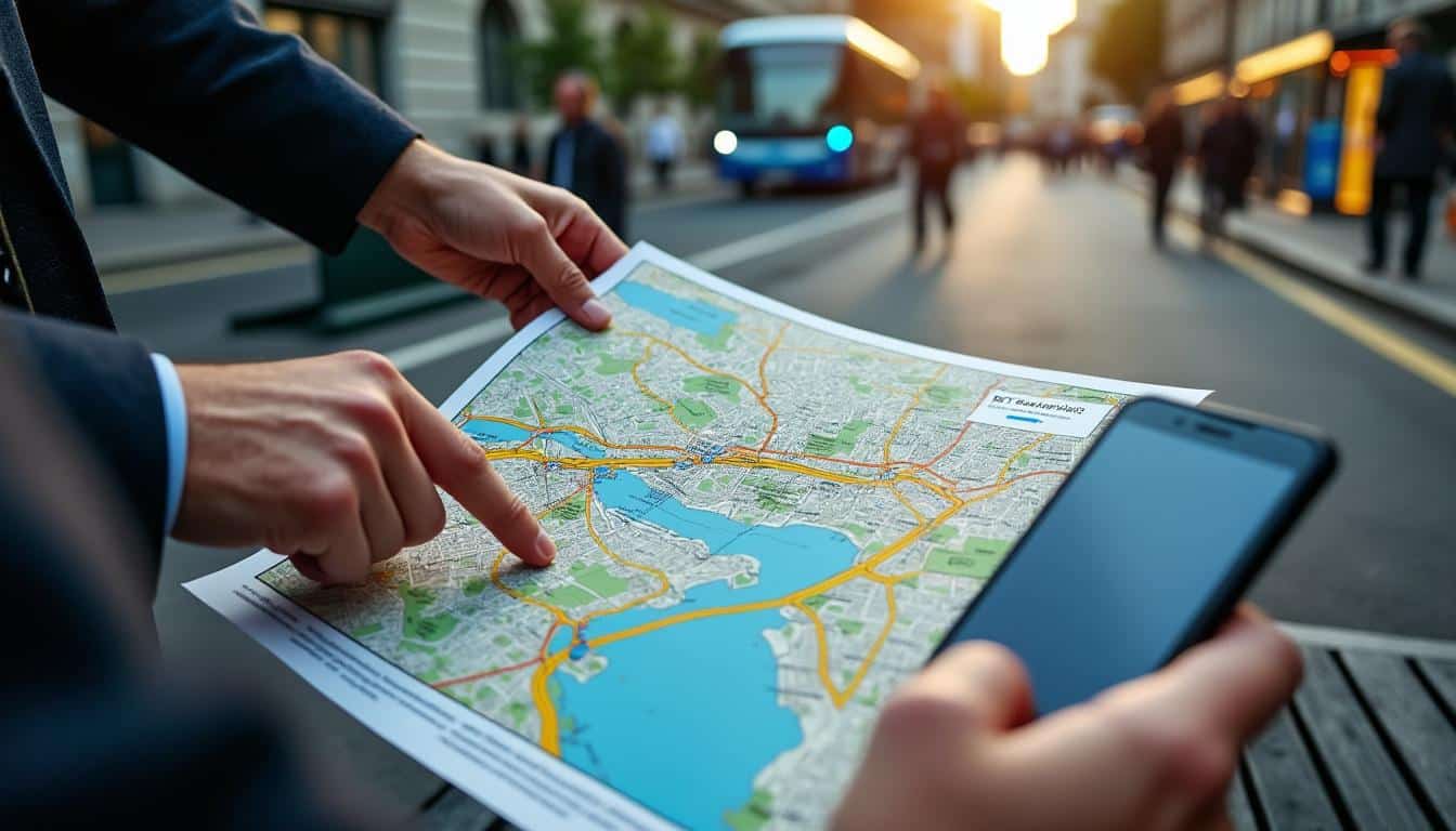 Gestion des directions et itinéraires dans le transport urbain