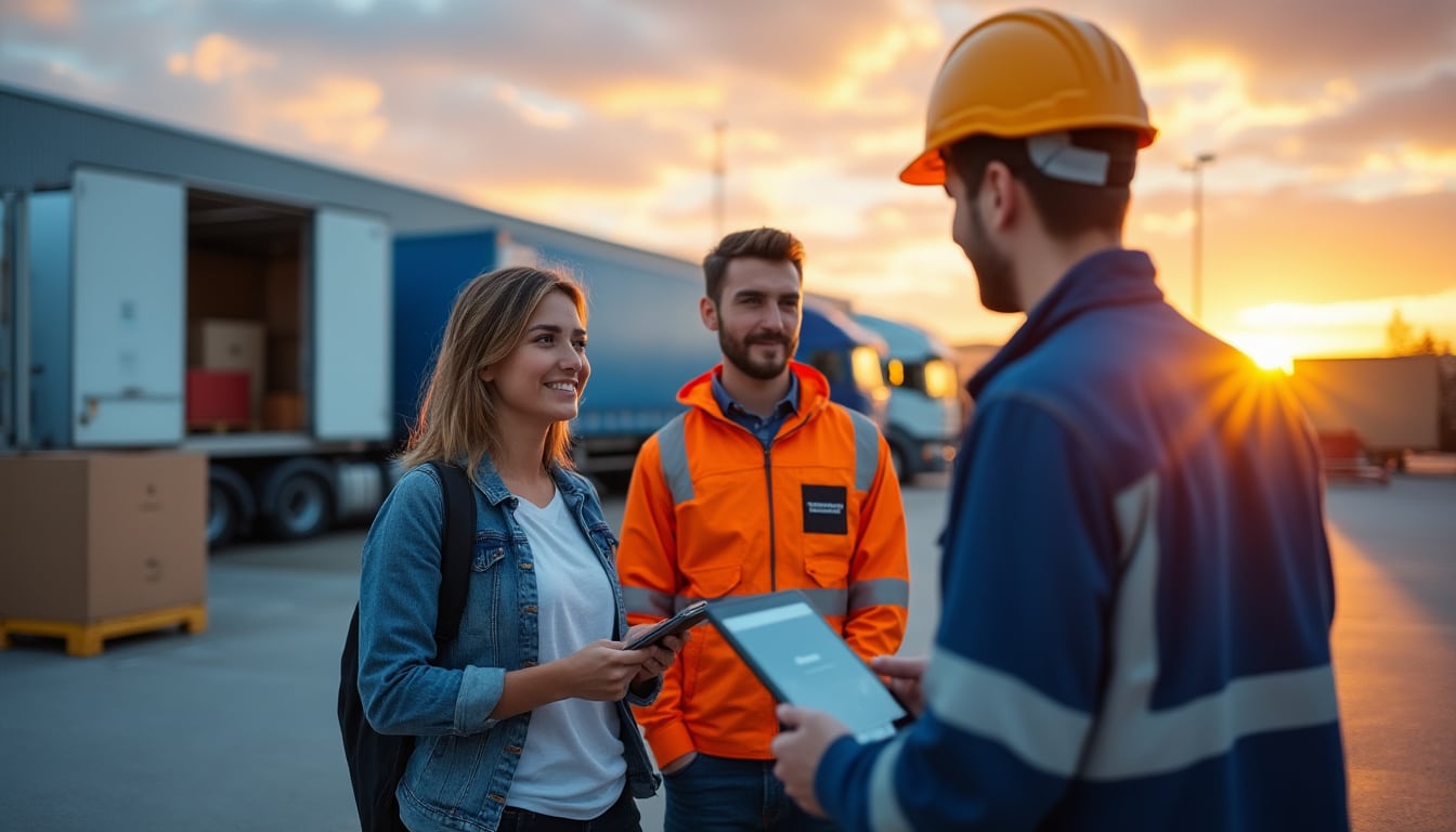 Illustration: Où trouver les meilleures offres d’alternance dans le transport et la logistique ?