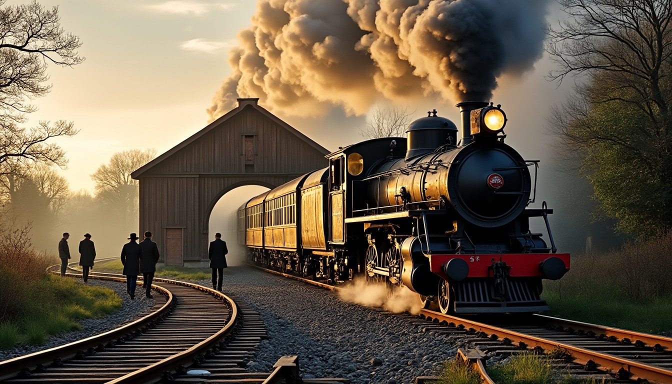 Illustration: Comprendre les origines et la définition du train