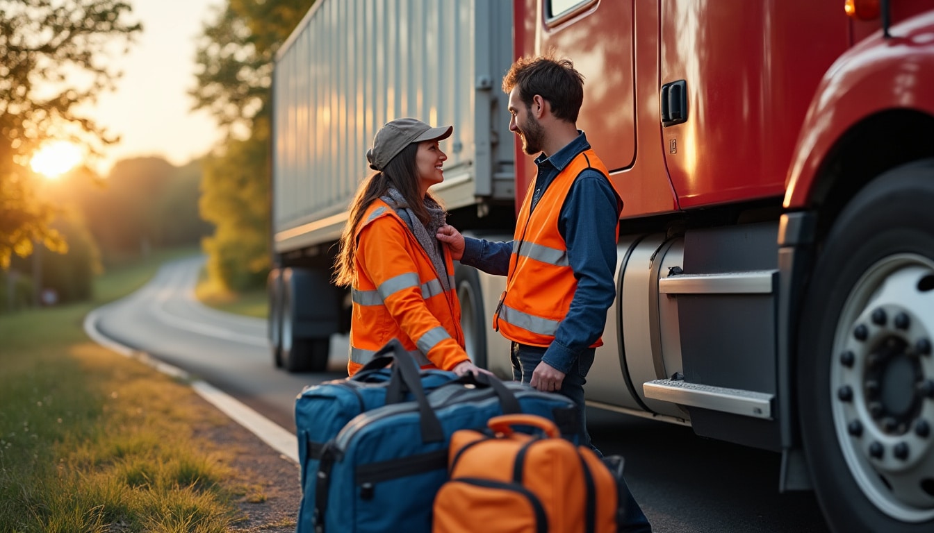 Illustration: Comprendre le concept de blabla camion et du co-camionnage