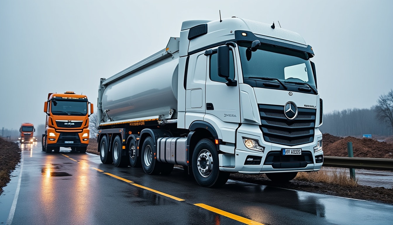 Camion 6x4 : performance et robustesse pour le transport lourd