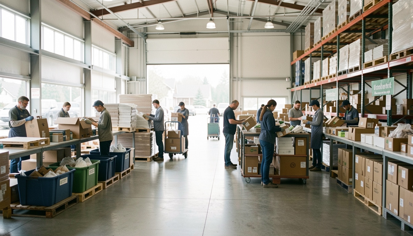 Eco-Logistique Réemploi à Courtenay : activité et infos