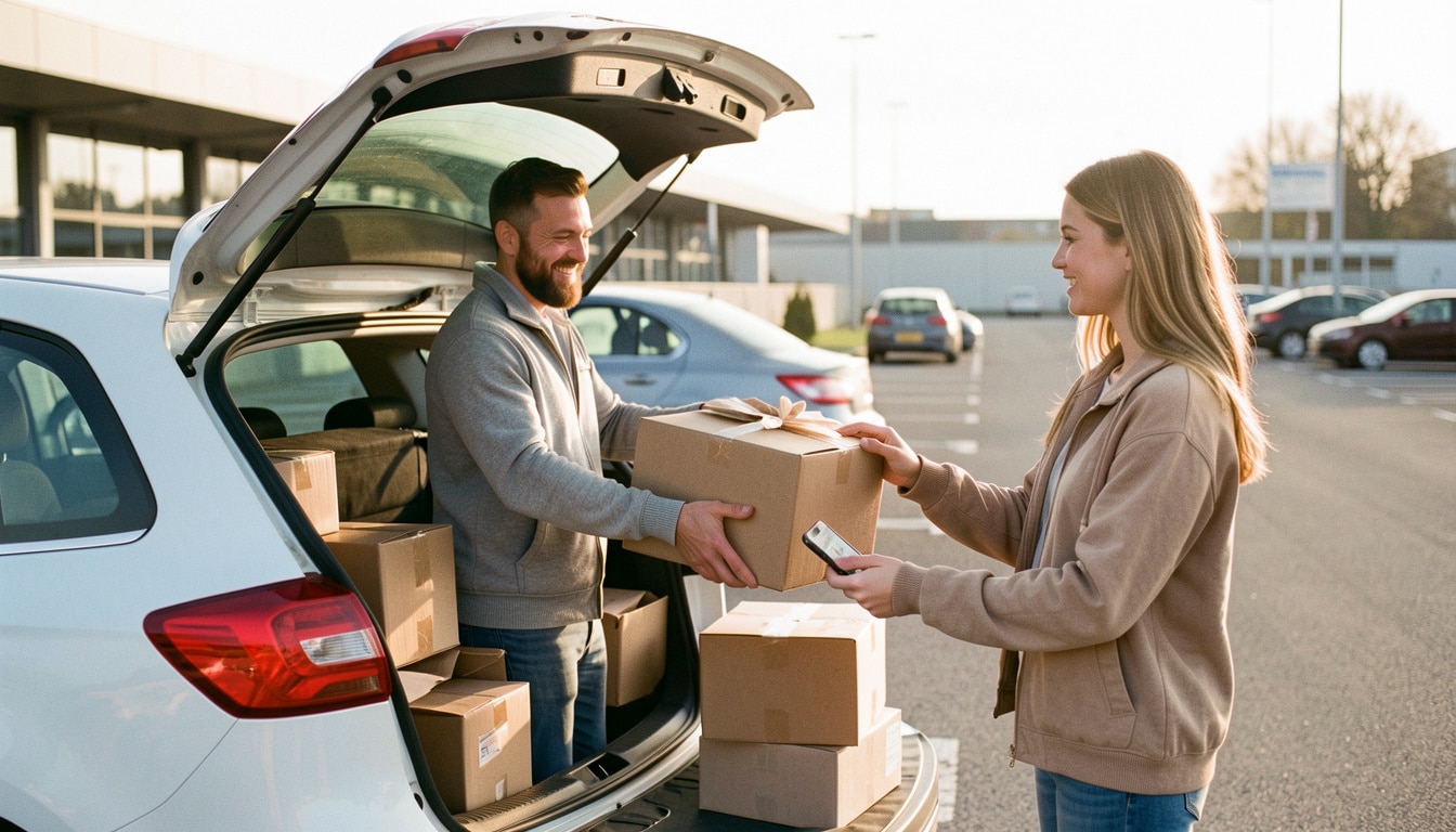 Transport de colis entre particuliers façon BlaBlaCar