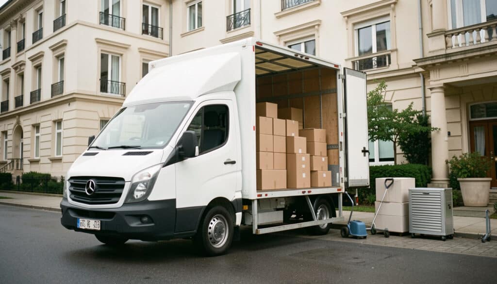 Camion de 10 m³ : dimensions, volume et déménagement