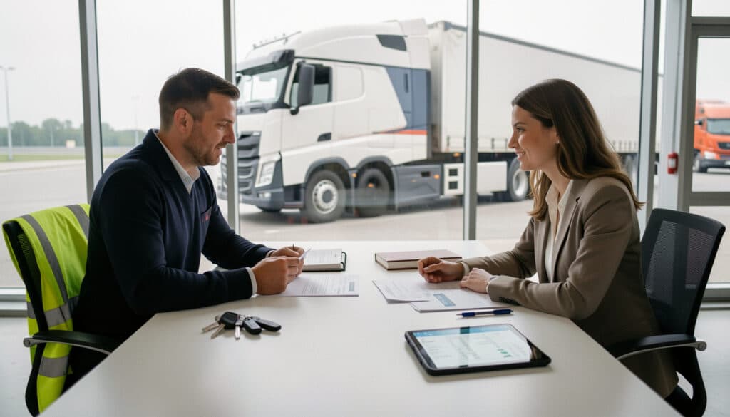 Hausse des salaires du transport routier en 2026
