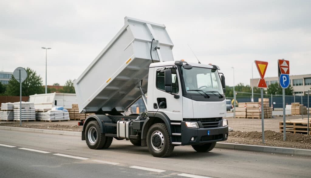 Camion-benne électrique : usages, choix et points clés