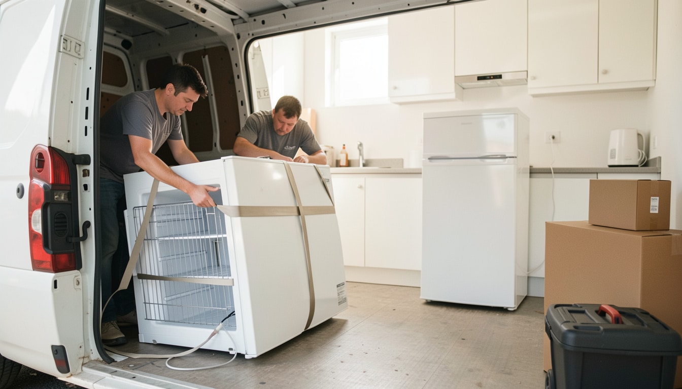 Frigo transporté couché : que faire avant de le rallumer