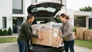 Transport de colis volumineux entre particuliers