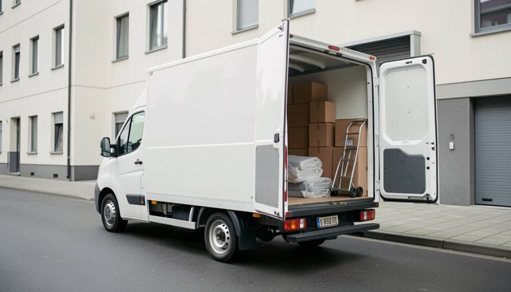 Véhicule utilitaire de 20 m³ pour déménagement