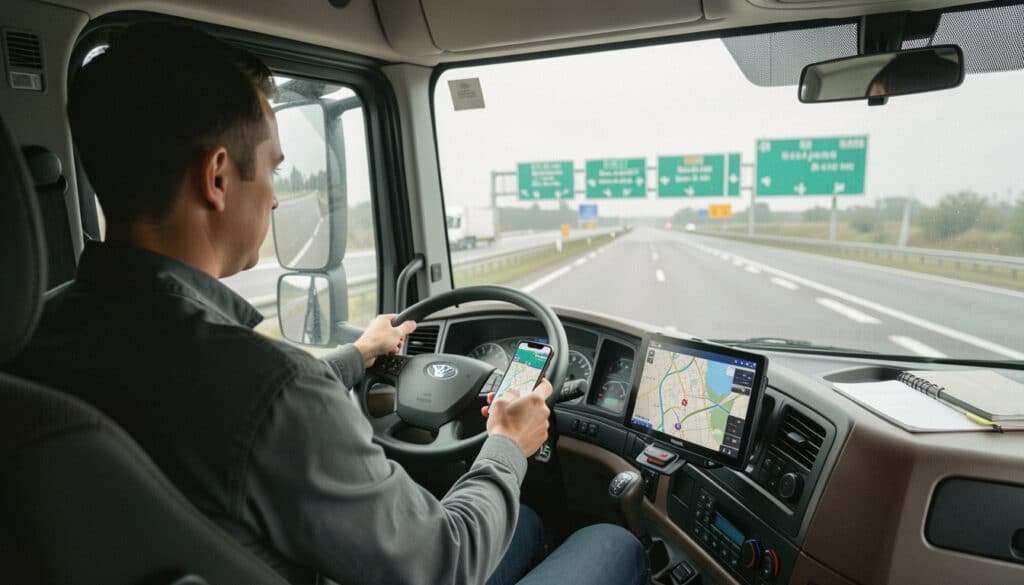 GPS poids lourd gratuit : bien le choisir sur la route
