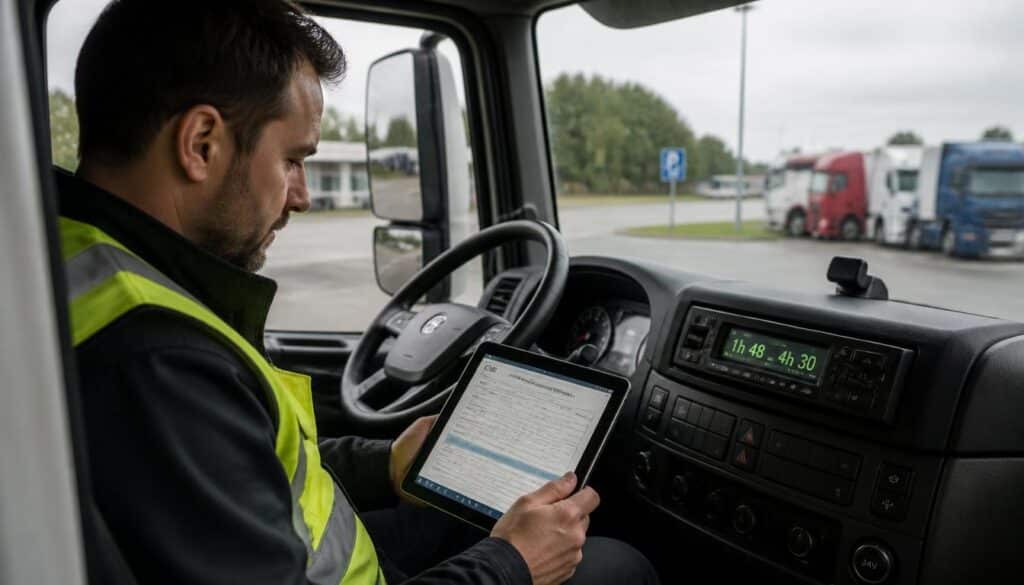 Réglementation sociale européenne du transport routier