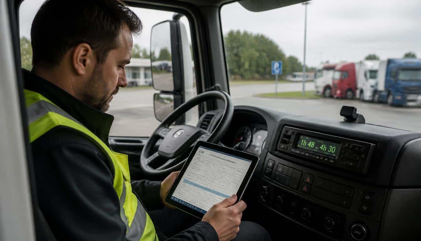 Réglementation sociale européenne du transport routier